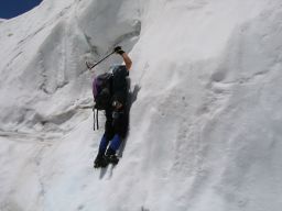 zwei z&uuml;ge eisklettern